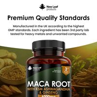 New Leaf Maca Root Tablets With Ashwagandha